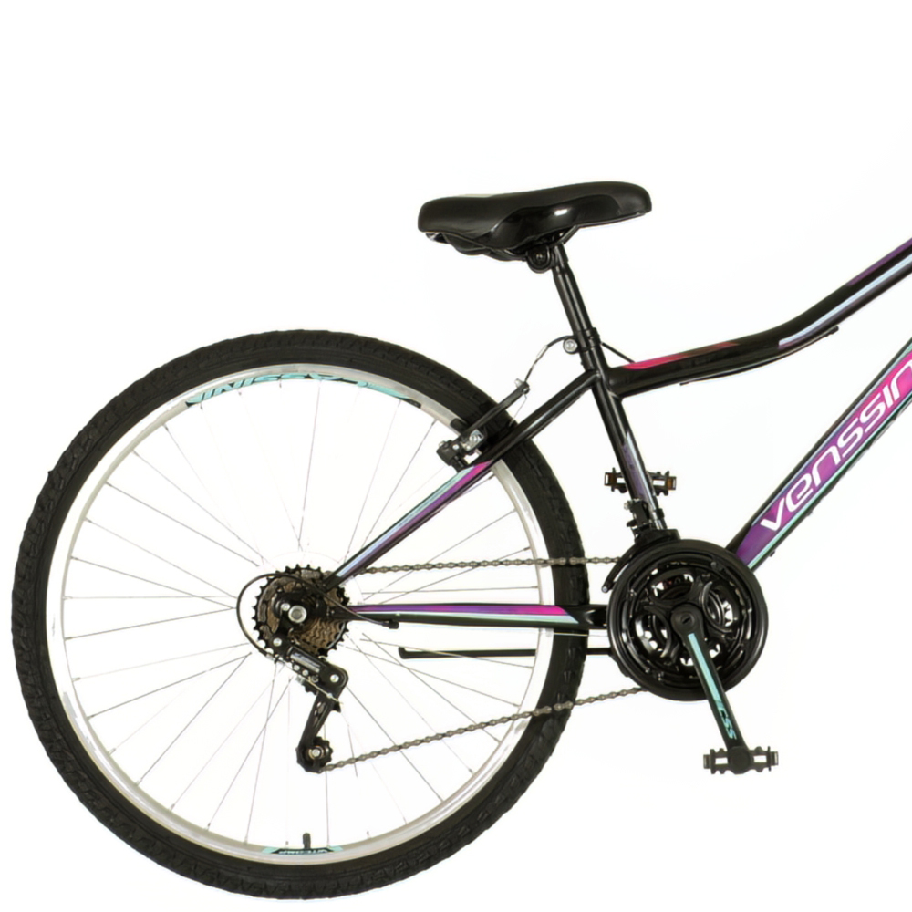 Bicikl Venssini Modena 26" crno ljubičasti