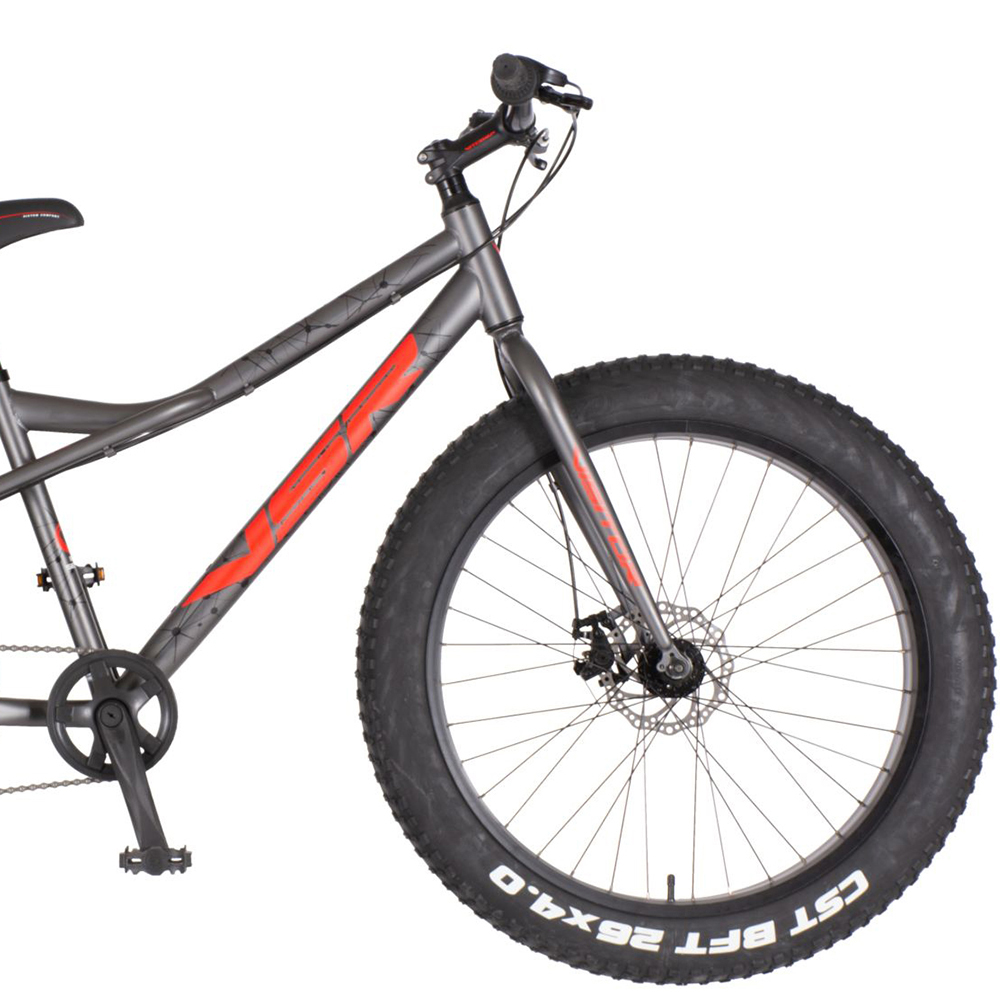 Bicikl Visitor Fat Bike 26" Bigfoot sivo crveni