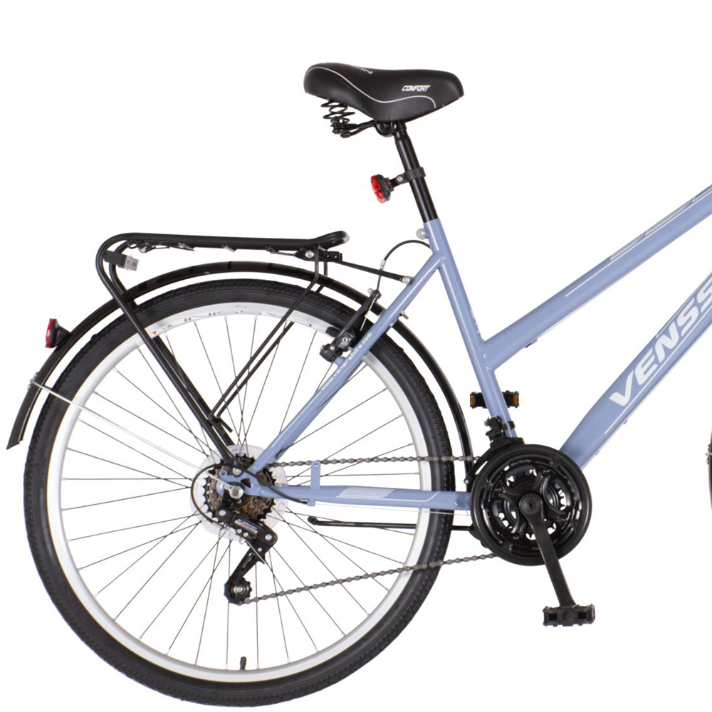 Bicikl Venssini Roma 26" sivo beli