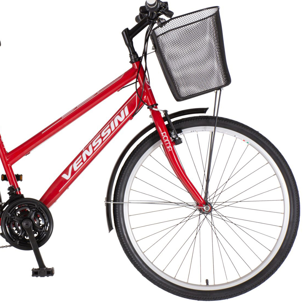 Bicikl Venssini Roma 26" crveno beli