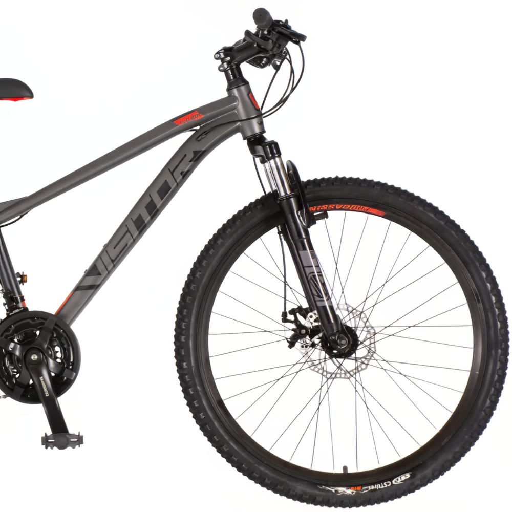 Bicikl Visitor Cascade 26" sivo crveni