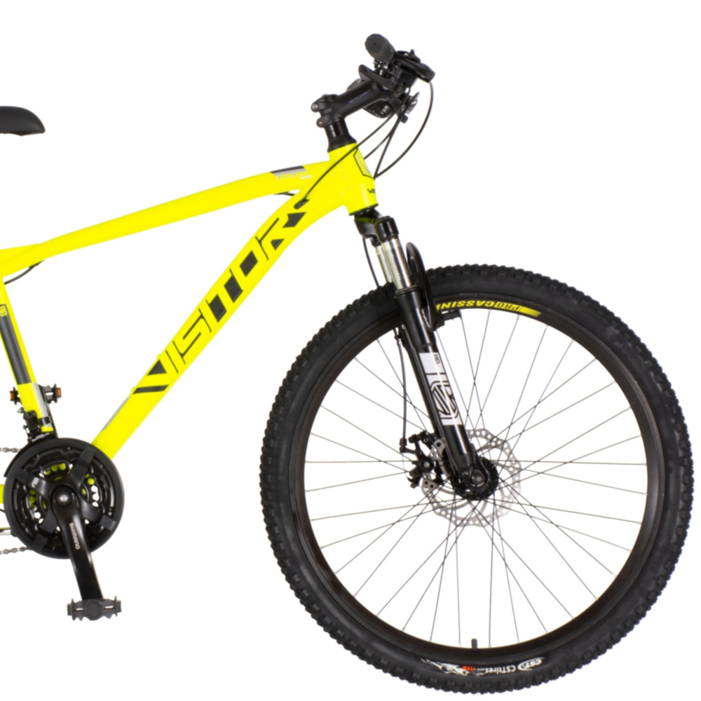 Bicikl Visitor Cascade 26" neon žuto crni