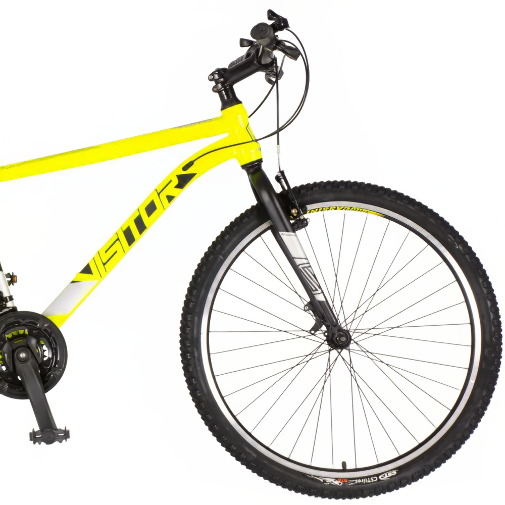 Bicikl Visitor Radiance 26" neon žuto crni