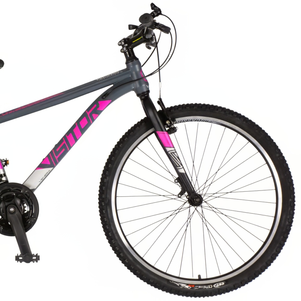 Bicikl Visitor Radiance 26" sivo roze