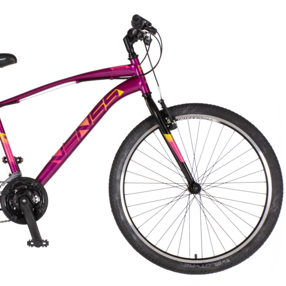 Bicikl Venssini Arcadia 26" bordo roze