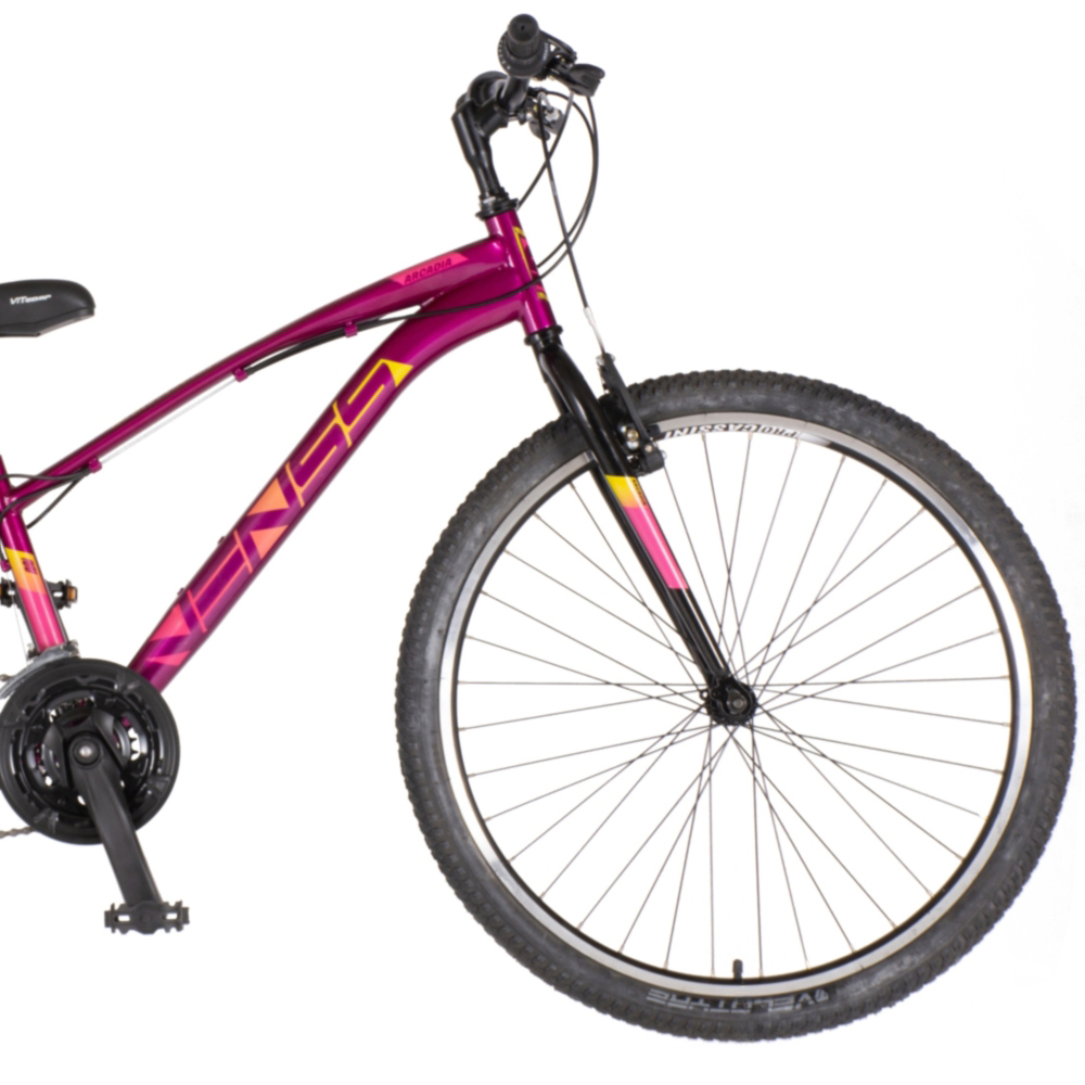 Bicikl Venssini Arcadia 26" bordo roze