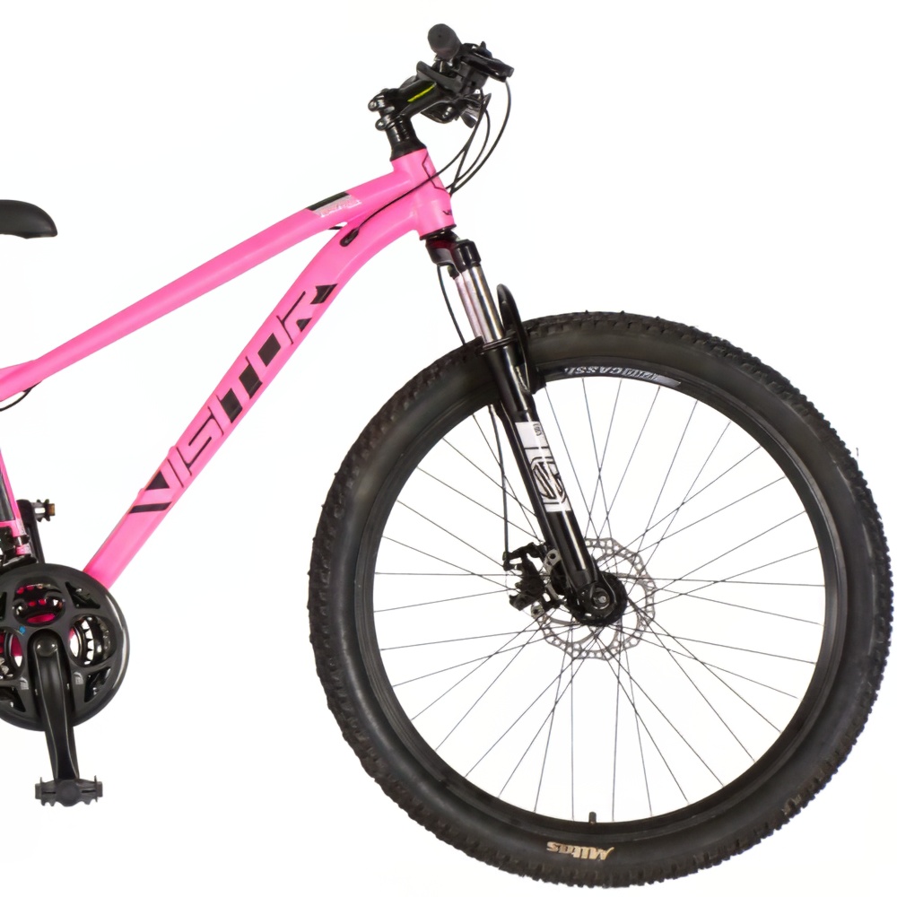 Bicikl Visitor Cascade 27" roze crni