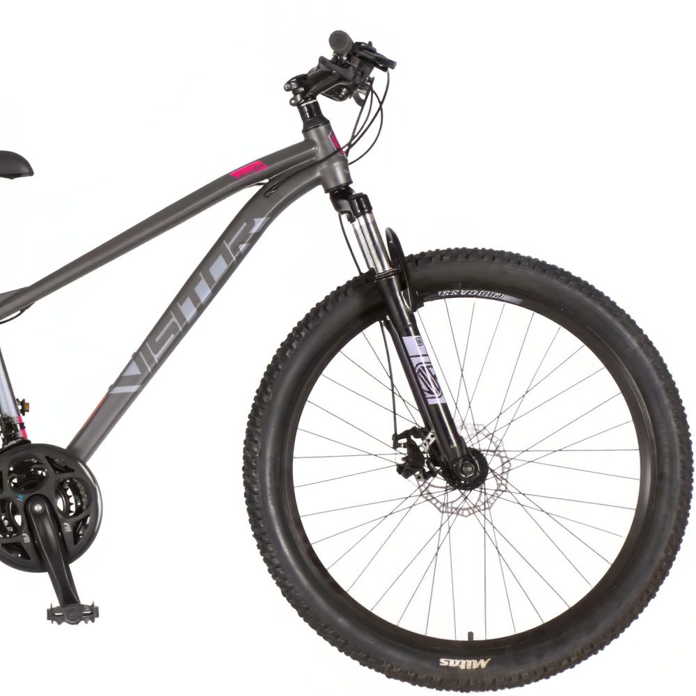 Bicikl Visitor Cascade 27" sivo roze