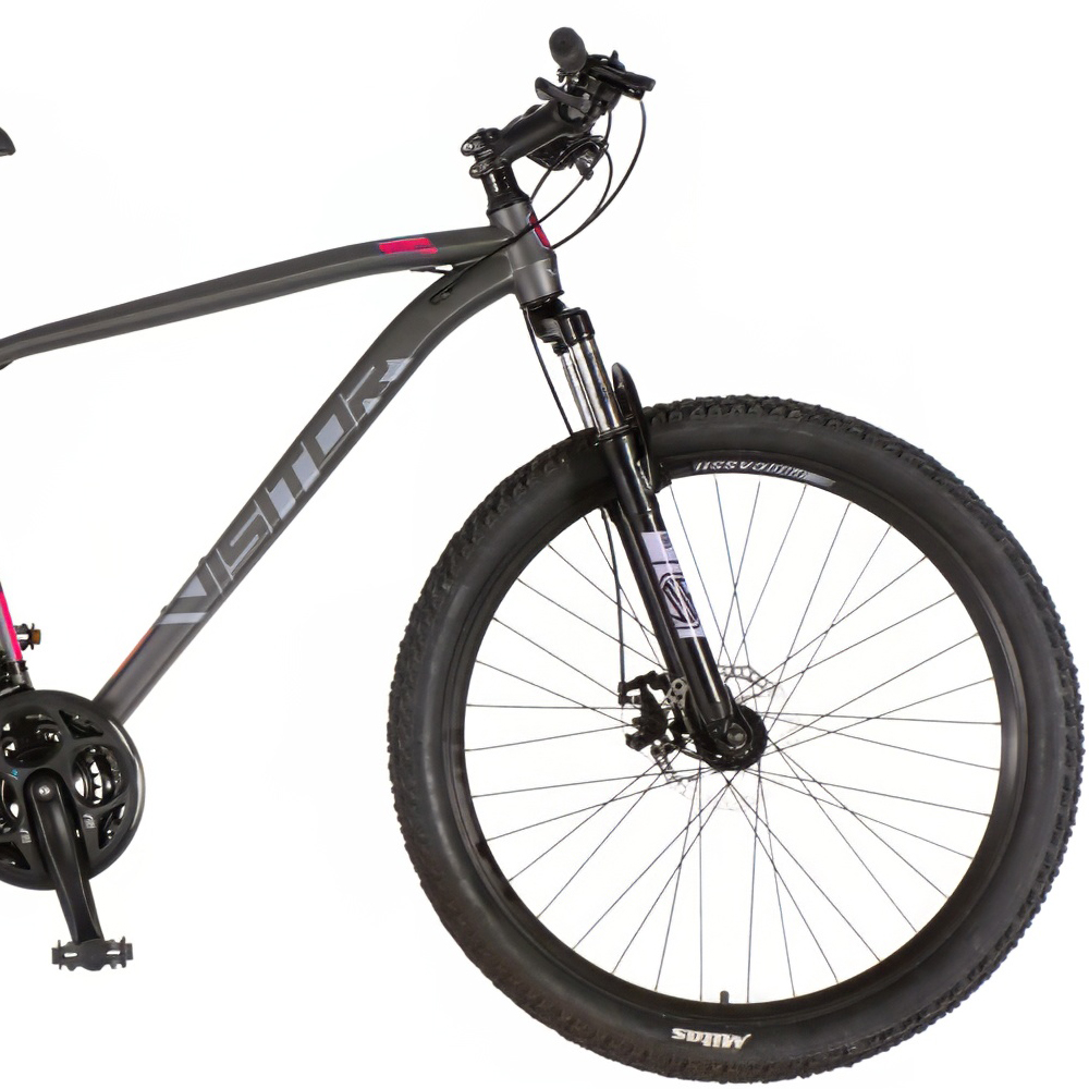 Bicikl Visitor Cascade 27" sivo roze