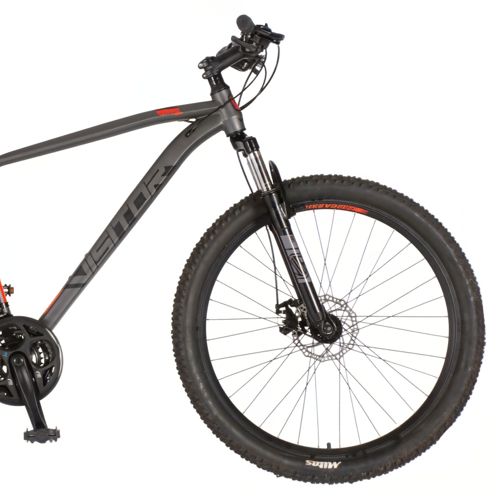 Bicikl Visitor Cascade 27" sivo crveni