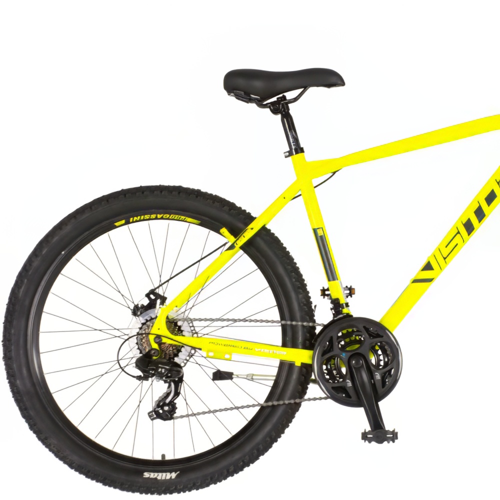 Bicikl Visitor Cascade 27" neon žuto crni