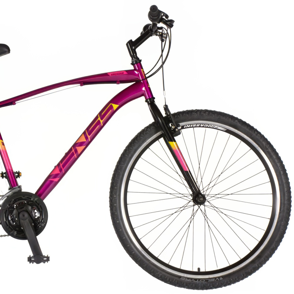 Bicikl Venssini Arcadia 27" bordo roze
