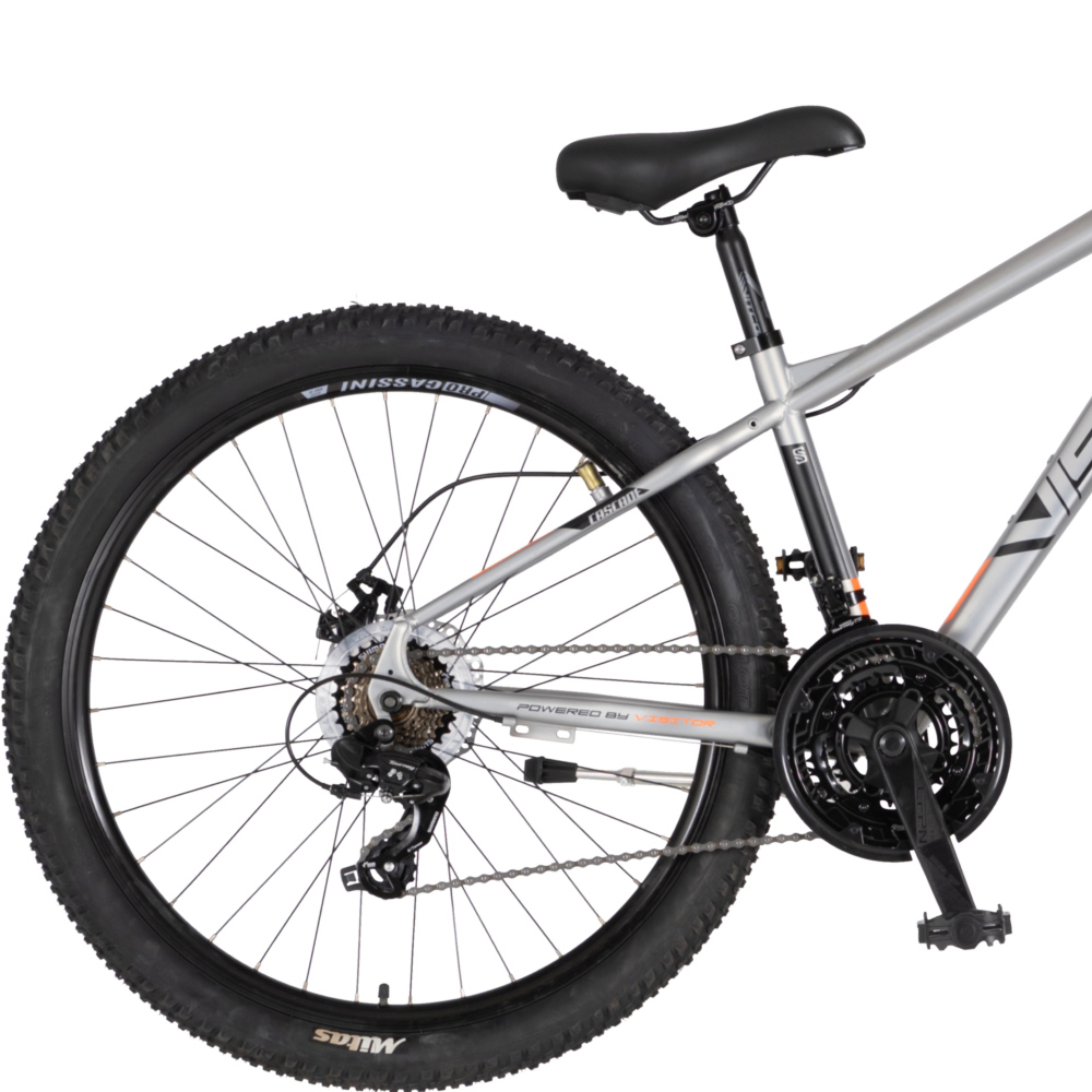 Bicikl Visitor Cascade 27" srebrno narandžasti