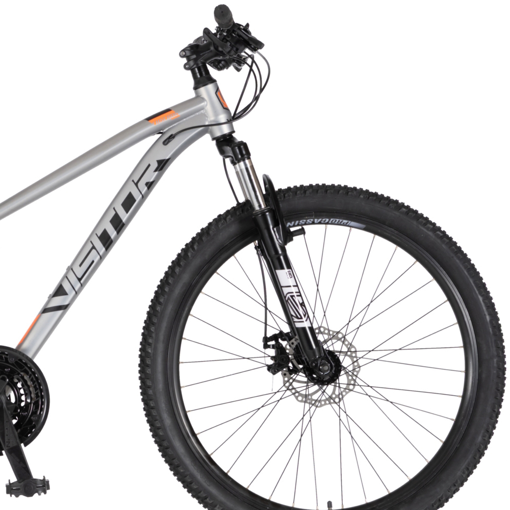 Bicikl Visitor Cascade 27" srebrno narandžasti