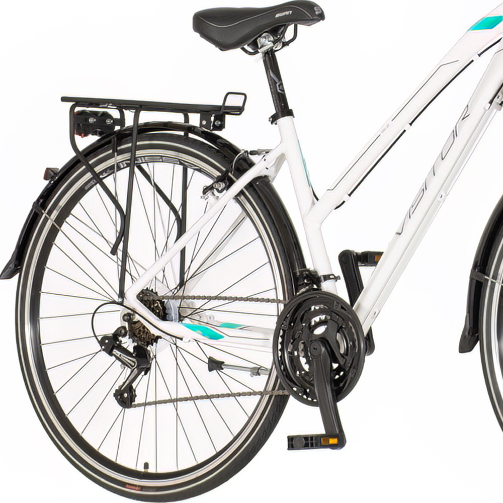 Bicikl Visitor Terra lady 28" belo tirkiz
