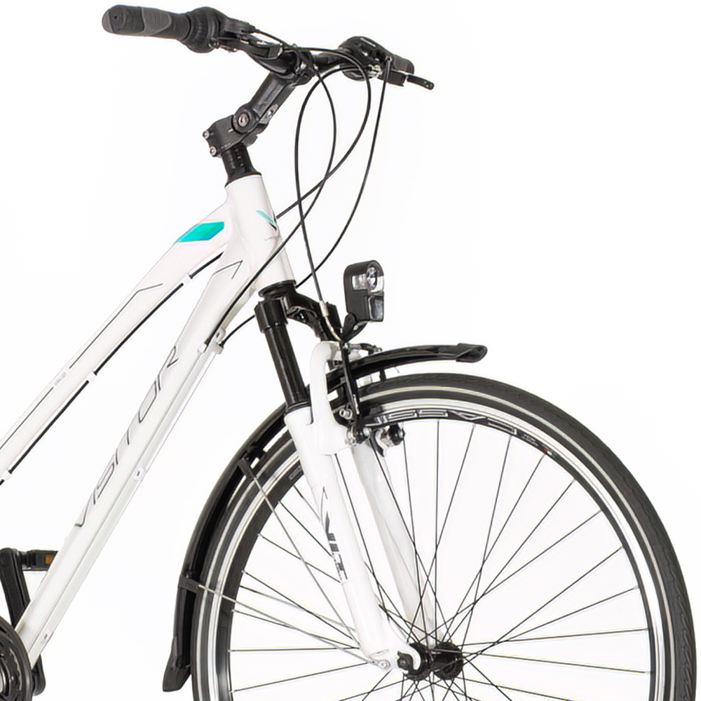 Bicikl Visitor Terra lady 28" belo tirkiz