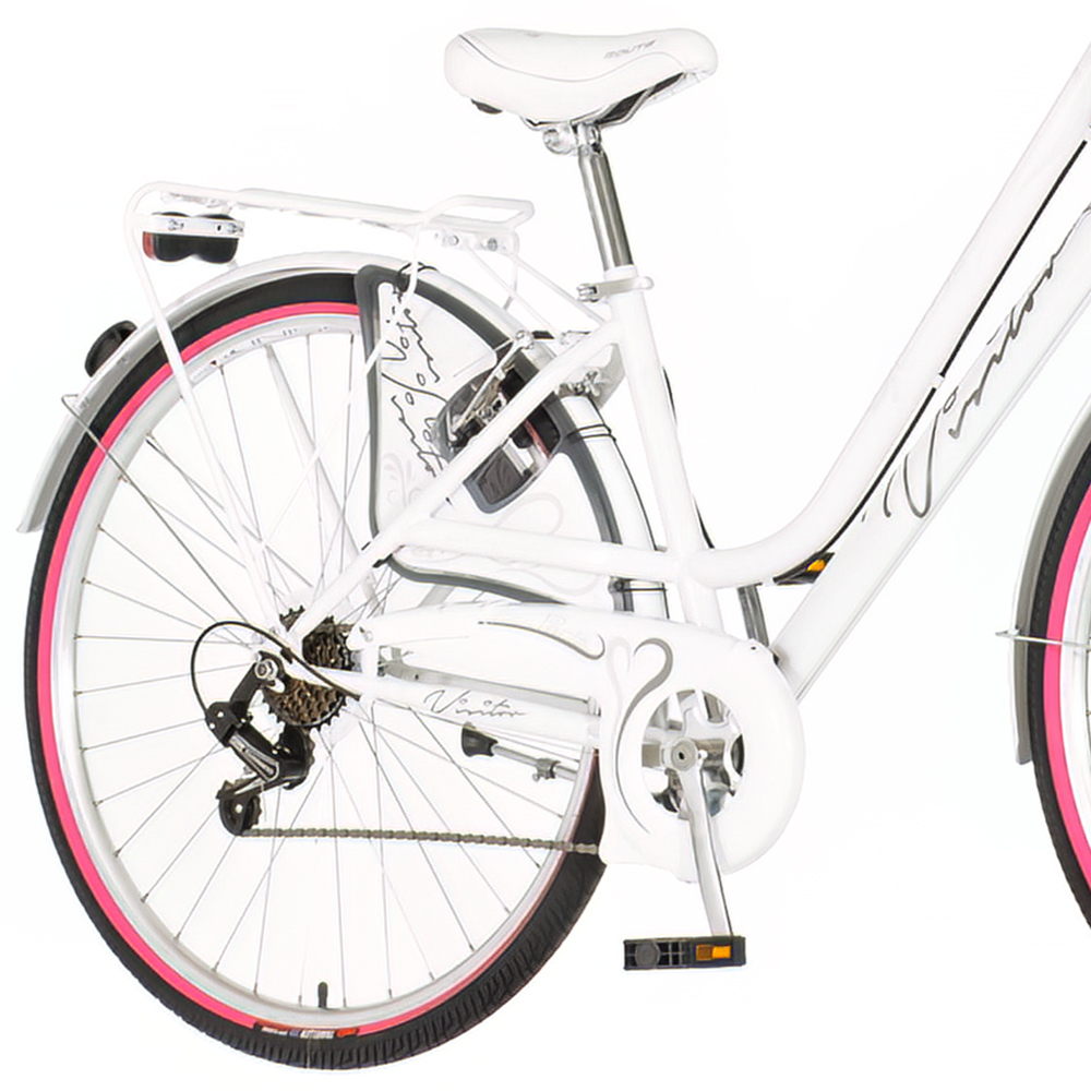 Bicikl Visitor Paris 28"  belo sivi