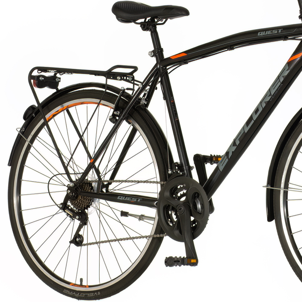 Bicikl Explorer Quest 28" crno narandžasti