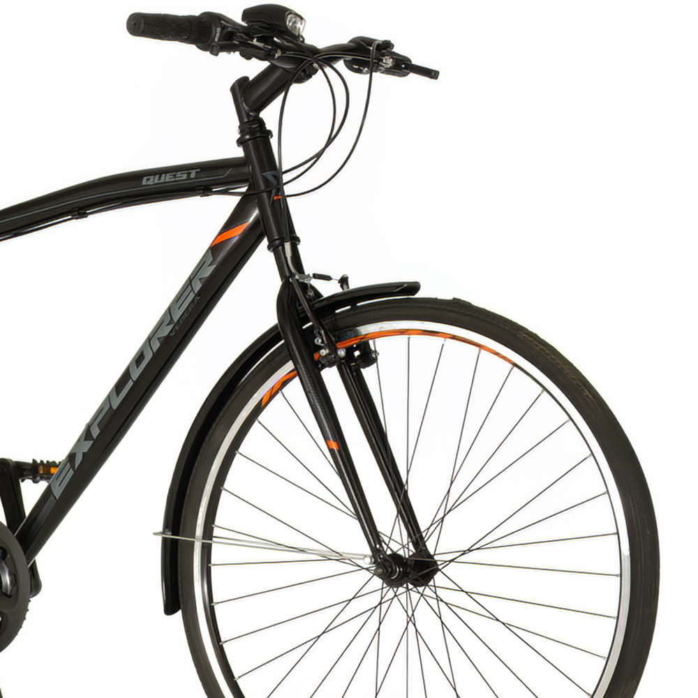 Bicikl Explorer Quest 28" crno narandžasti