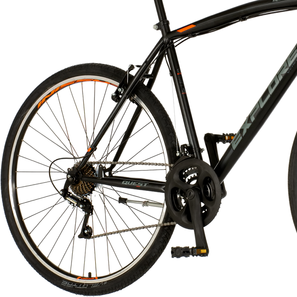 Bicikl Explorer Quest 28" crno sivi