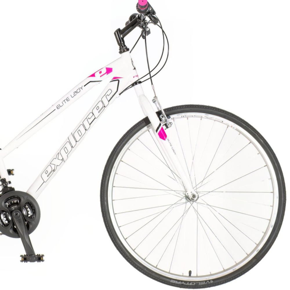 Bicikl Explorer Elite lady 28" belo roze