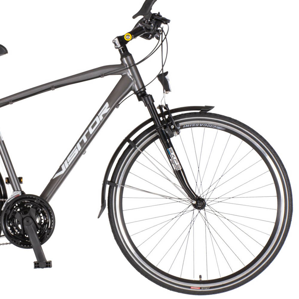 Bicikl Visitor Terra Man 28" sivi