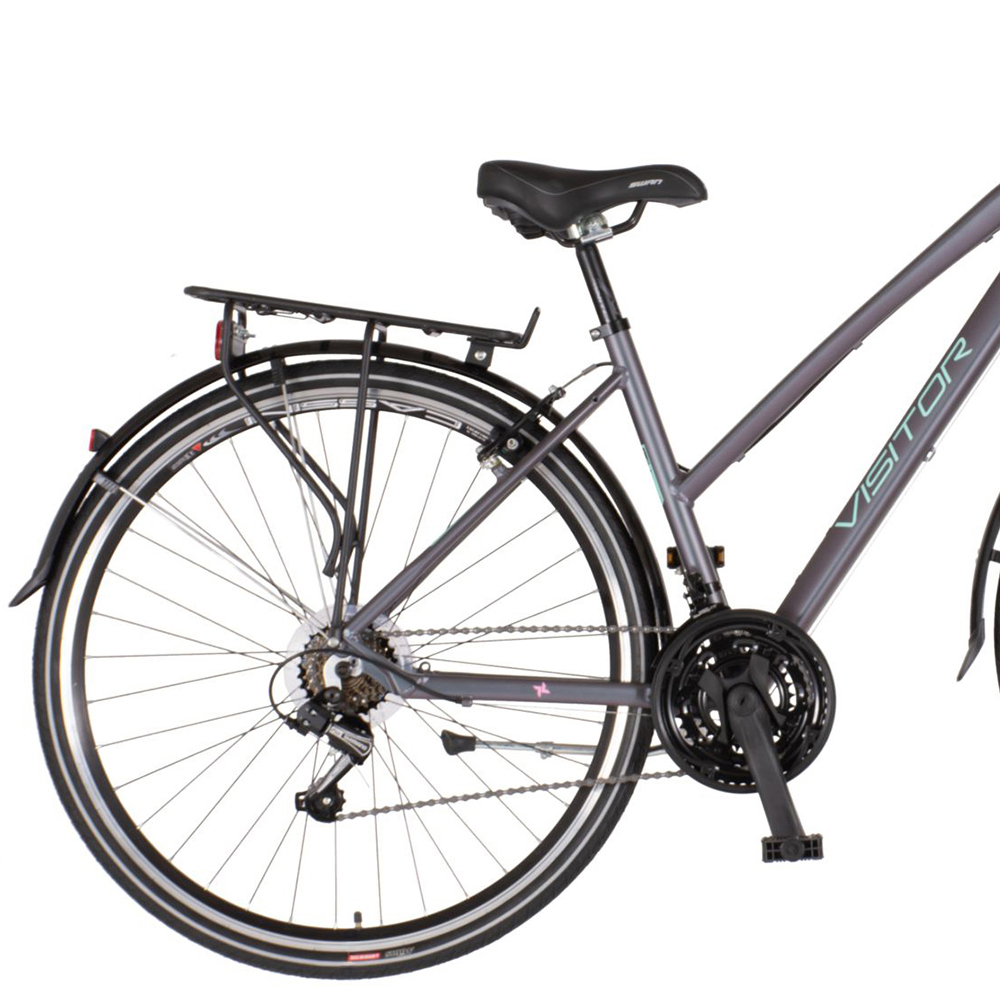 Bicikl Visitor Terra Lady 28" sivo tirkiz