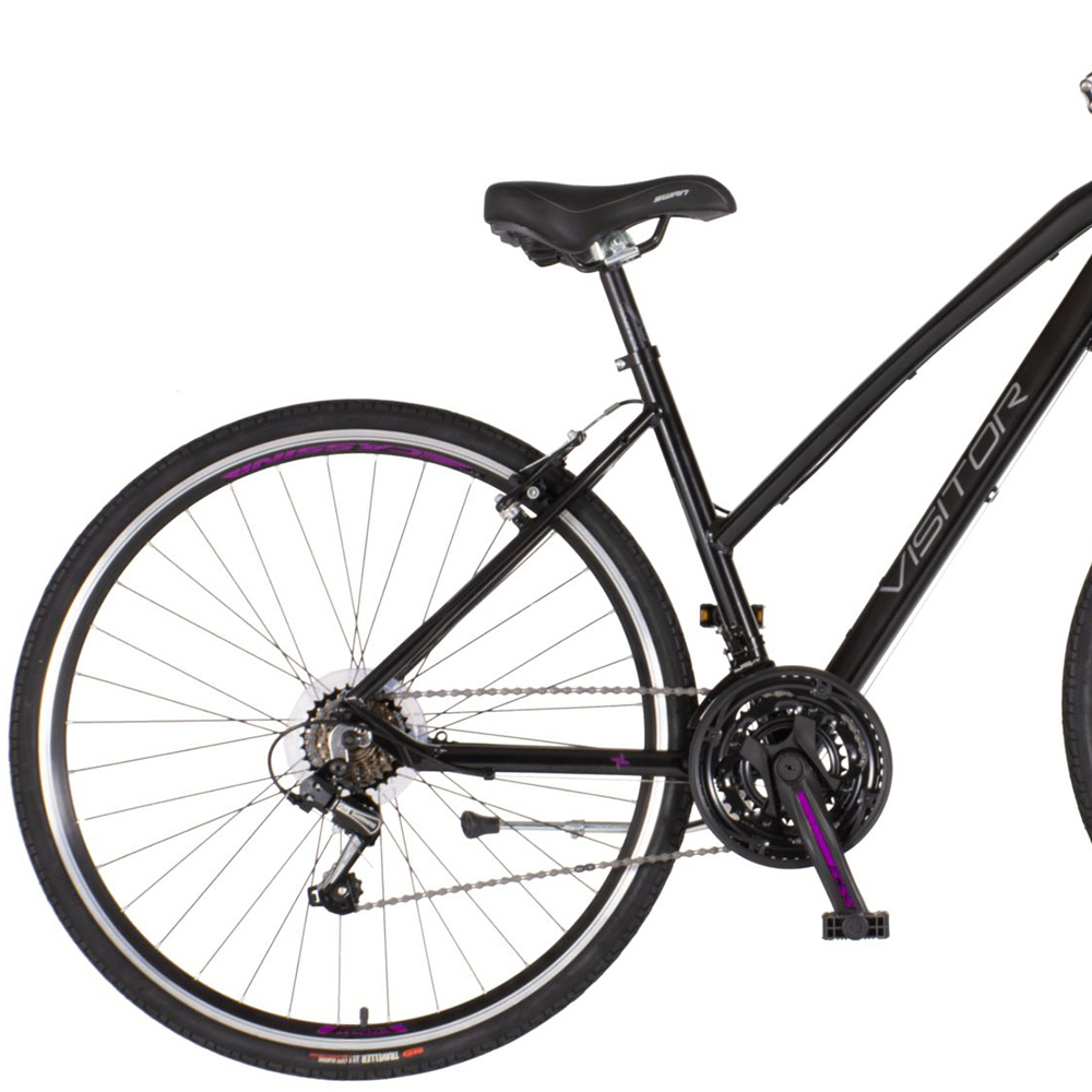 Bicikl Visitor Terra Lady 28" sport crni