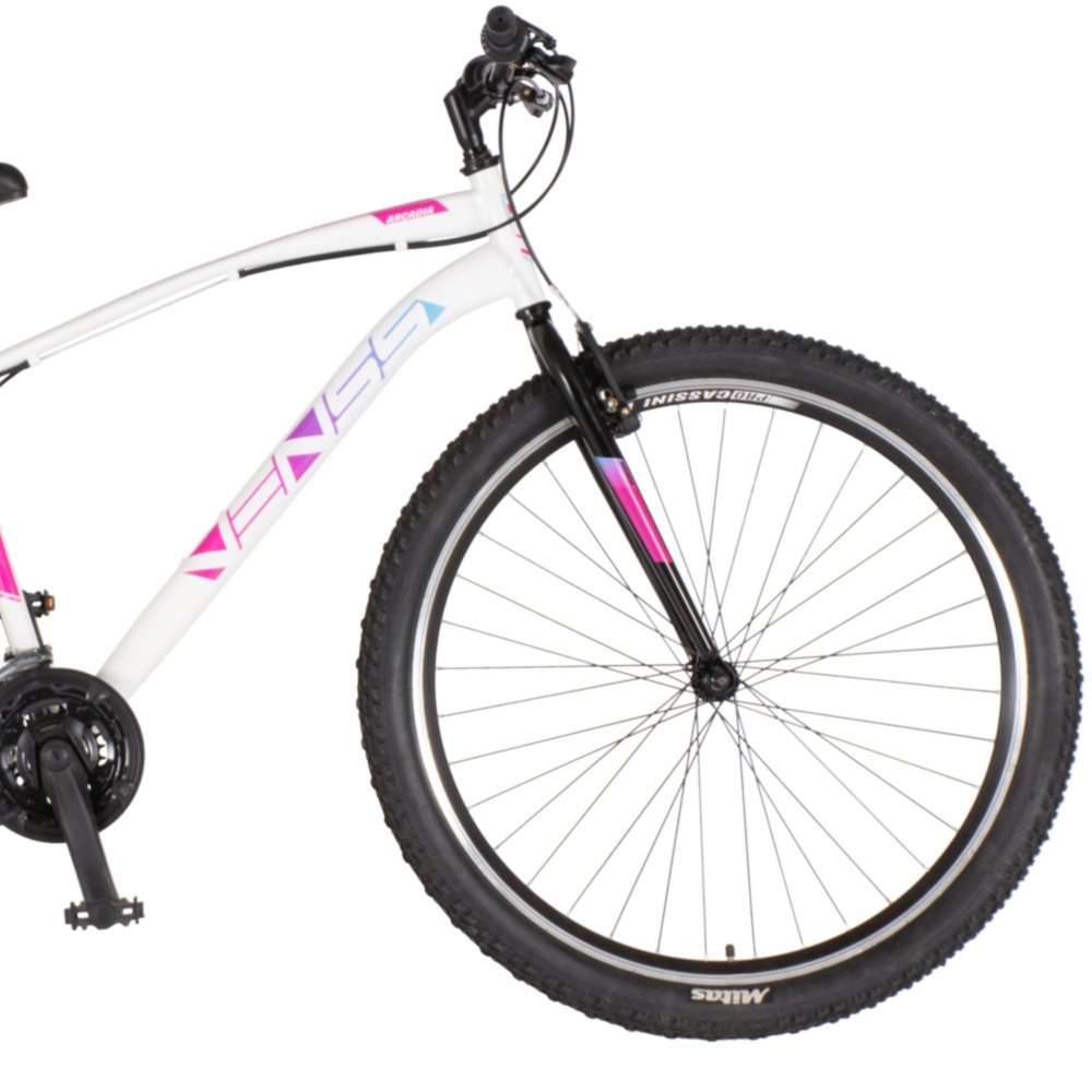 Bicikl Venssini Arcadia 29" belo roze