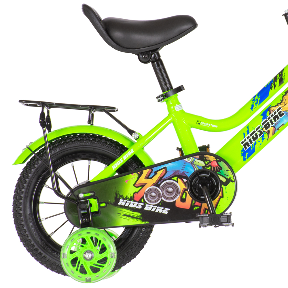 Kids bike Music zelena 12 2024