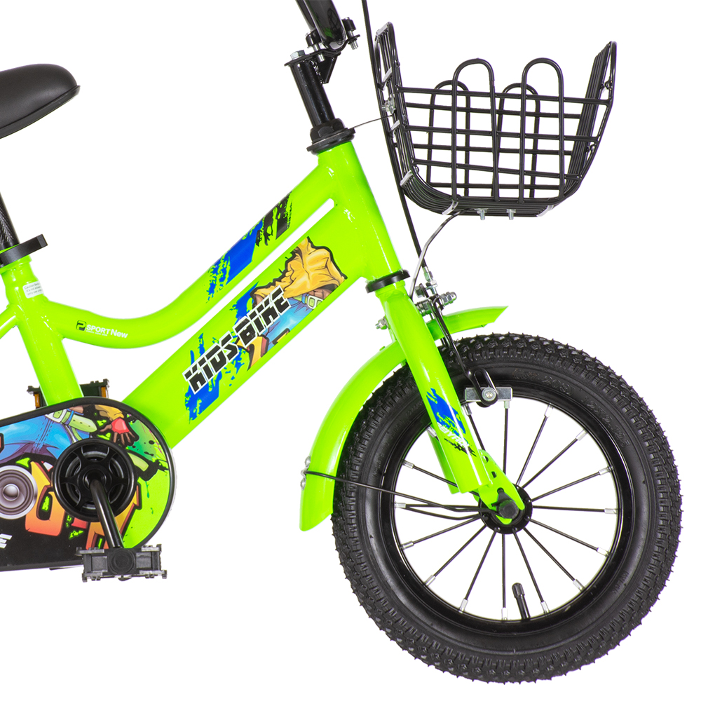 Kids bike Music zelena 12 2024