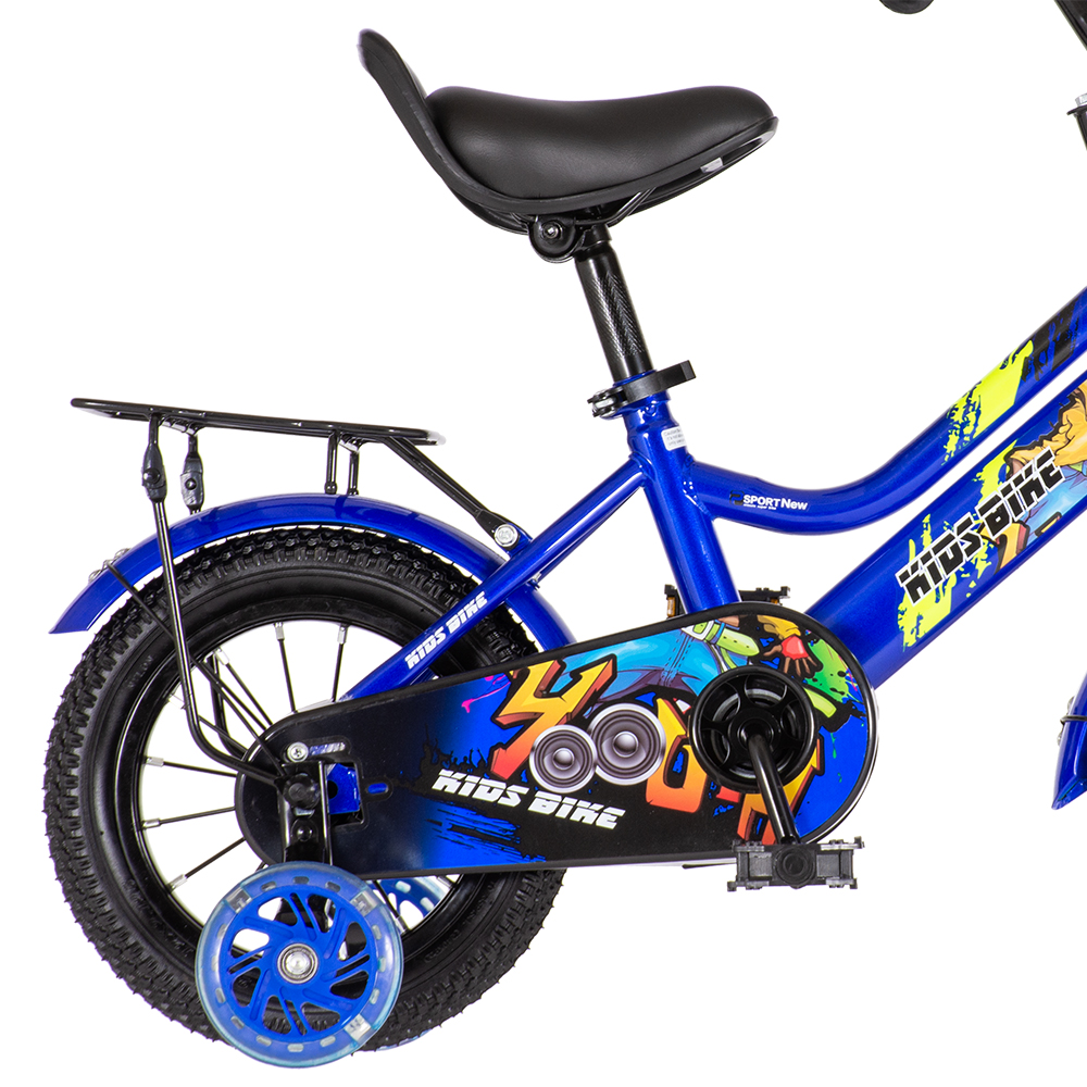 Kids bike Music plava 12 2024