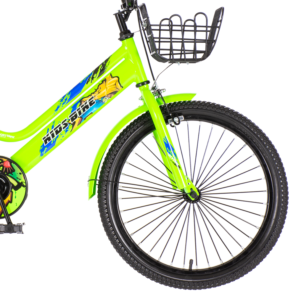 Kids bike Music zelena 20 2024