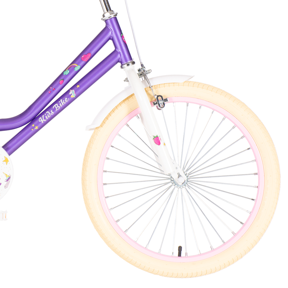 Kids bike Unicorn ljubičasta 20 2024