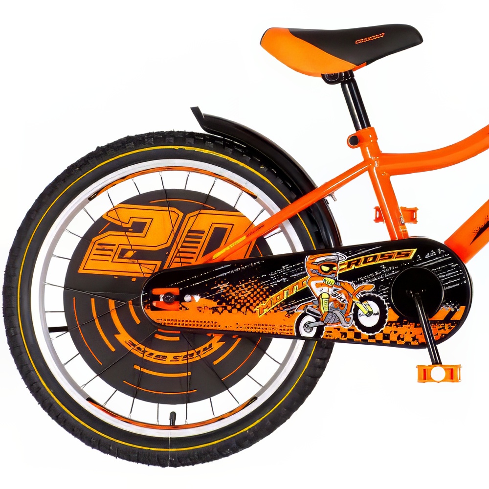 Bicikl Visitor Moto cross 20" narandžasti