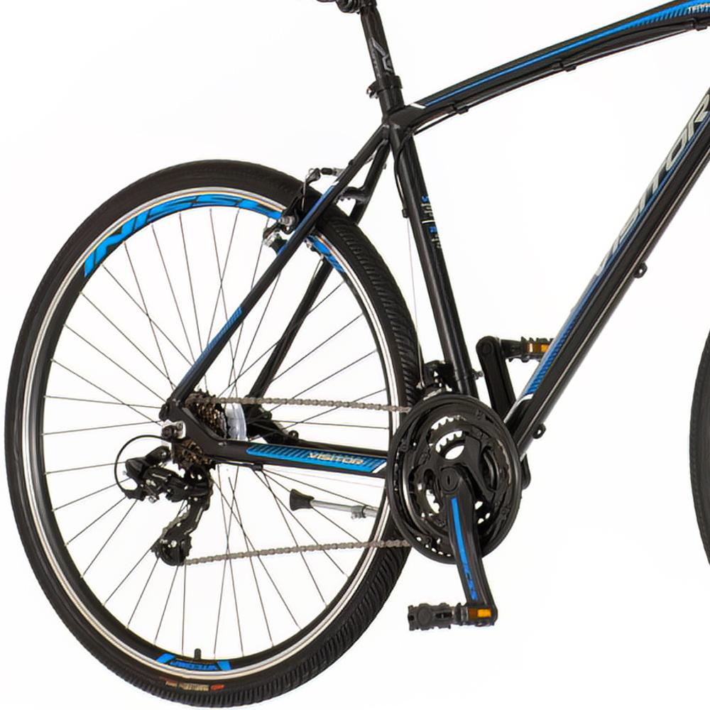 Bicikl Visitor Terra man 28" crno plavi