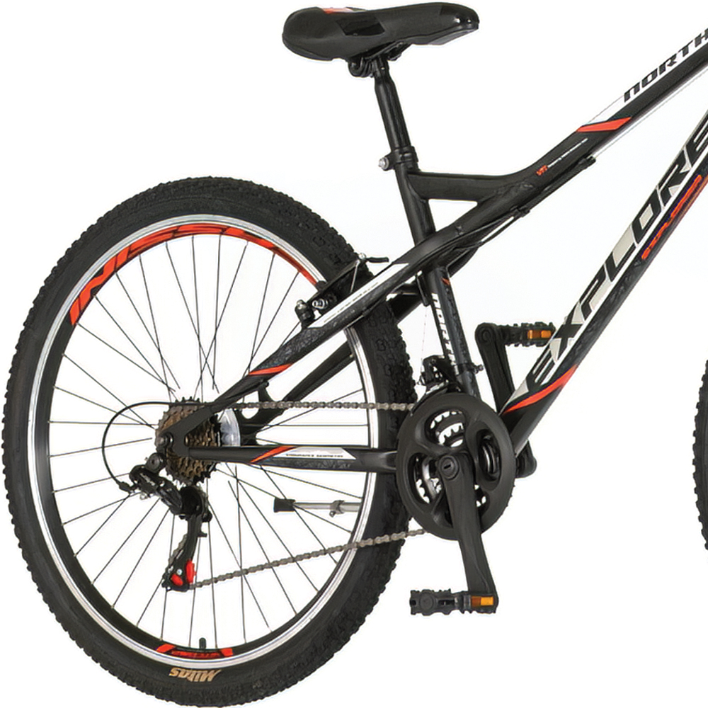 Bicikl Explorer North 26" crno crveni