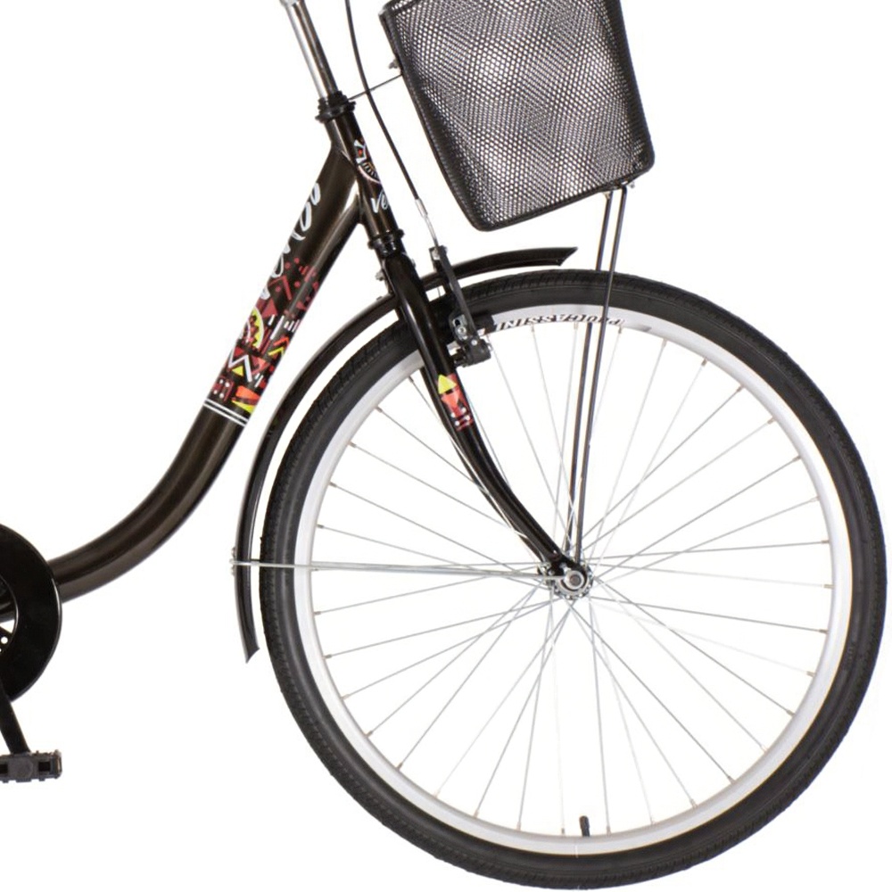 Bicikl Venssini Venecija 26" crno crveni