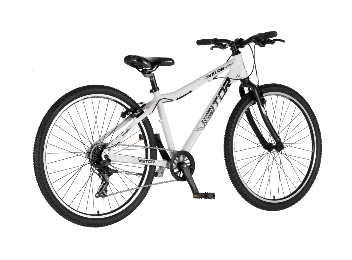 BICIKL MTB VISITOR PROXY 26" TVRDA ALU 13" V-BRAKE  8 BRZINA 132-155CM (XS) ROZE