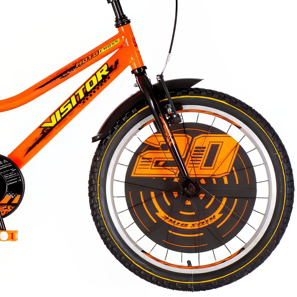 Bicikl Visitor Moto cross 20" narandžasti