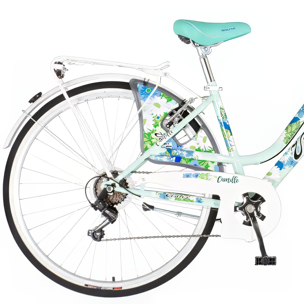 Visitor camille fashion bicikla tirkiz plava-fas289s6