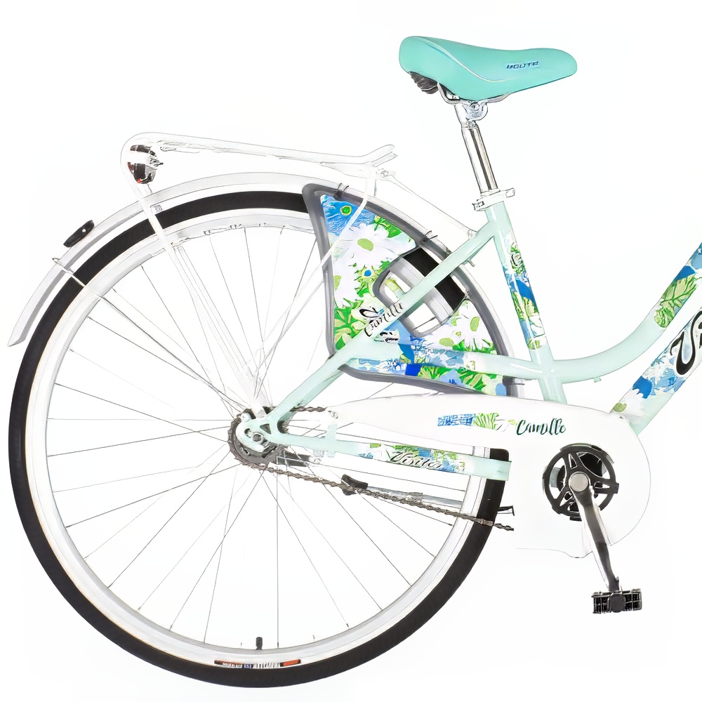 Visitor camille fashion bicikla tirkiz plava-fas289f