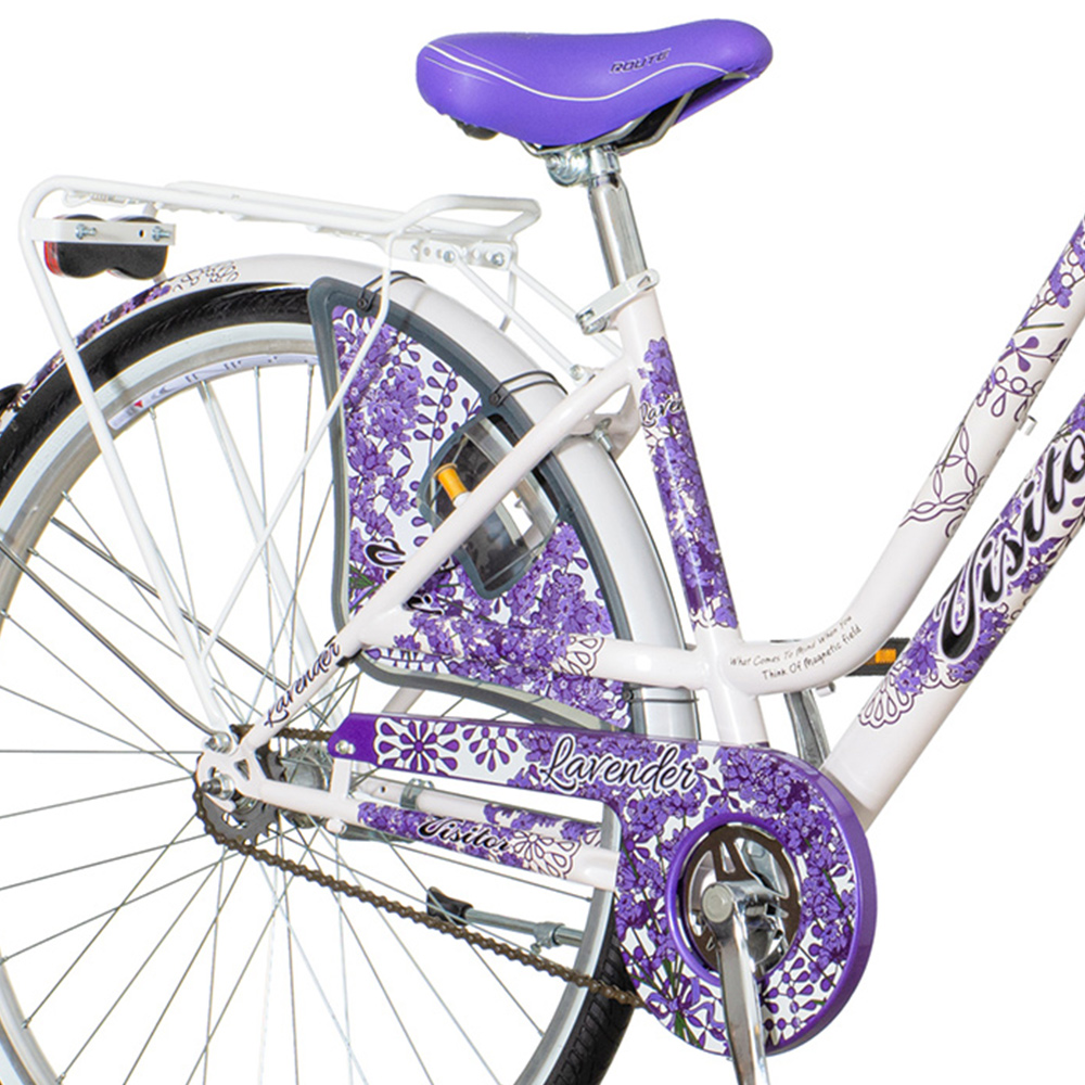 Bicikl Visitor Lavander 28" belo ljubičasti