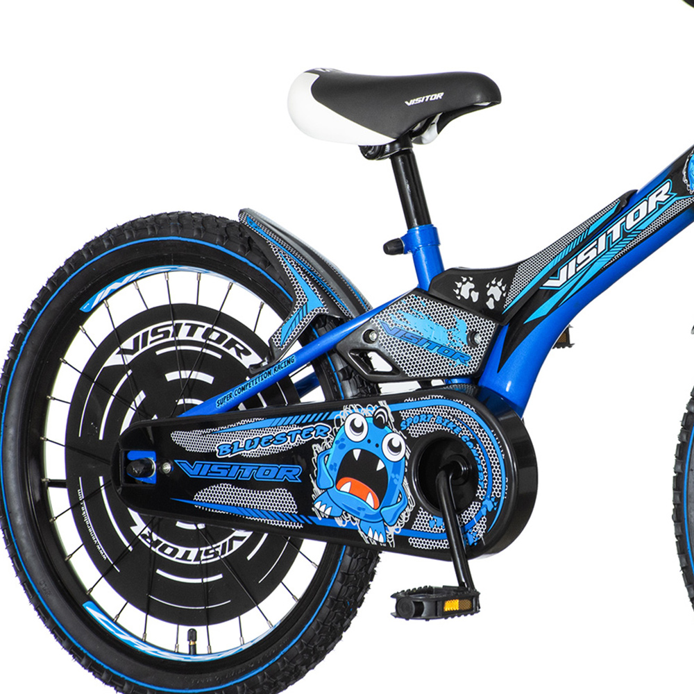 Bluester visitor bicikla plavo crna-blu200
