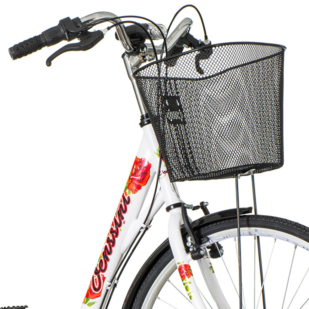 Bicikl Venssini Diamante Rosemary 26x1.3/8" belo roze