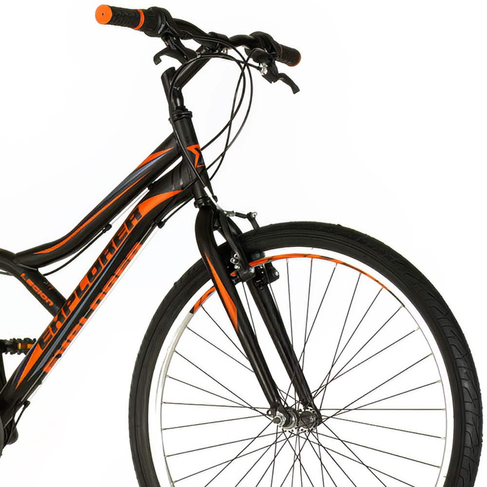 Explorer legion mtb bicikla crno narandžasta-spy265