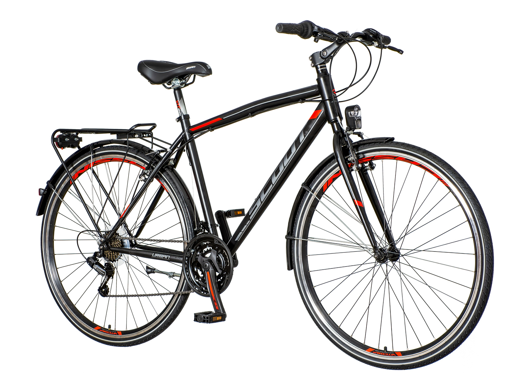 Crno siva urban bicikla -urb281s