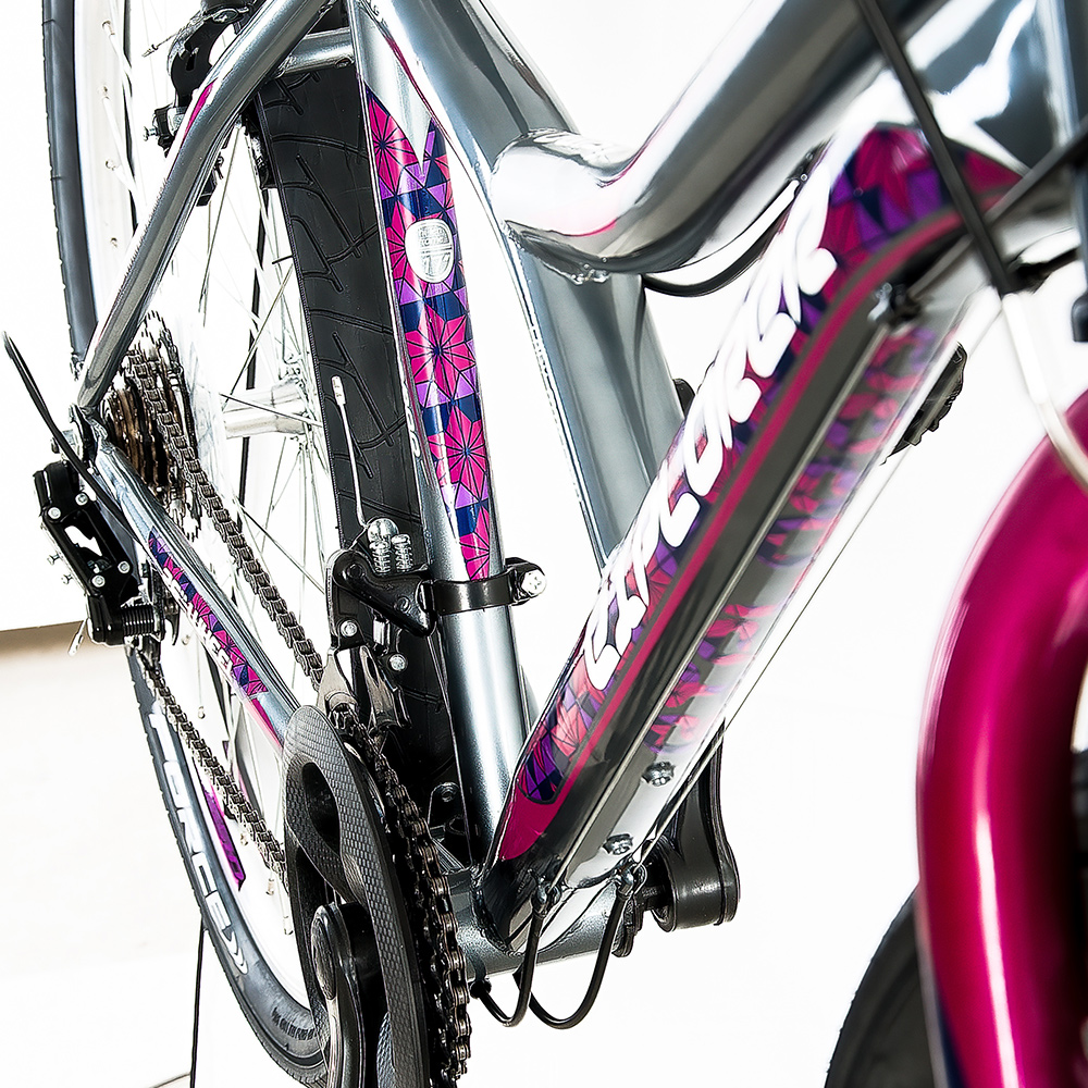 Daisy explorer bicikla sivo roza-spy264str