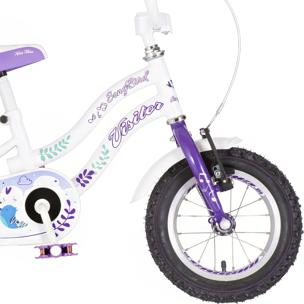 Bicikl Visitor Song bird 12" beli