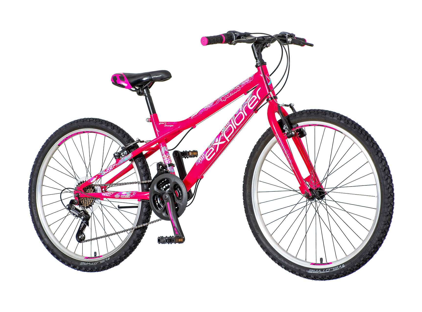Explorer spark bicikla roza-spa243
